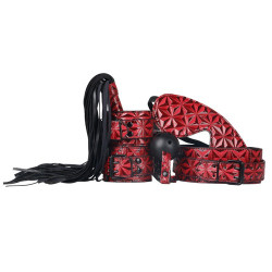 Generique Kit SM Diamond Lines Red - 5 pièces